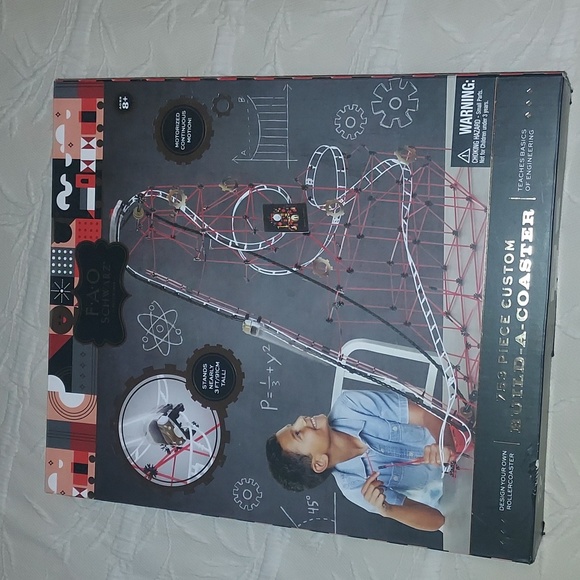 FAO Schwarz Other - FAO SCHWARZ BUILD A COASTER Set NWT NIB UNOPENED